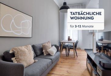 Unglaublich schöne vollmöblierte 3 Zimmer Wohnung in super Lage in der nähe der Spree.