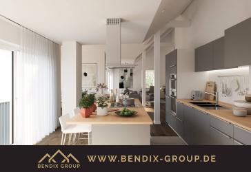 Schöne Maisonettewohnung mit Dachterrasse & 2 Balkonen I 4-Zi I Hochwertig & modern!