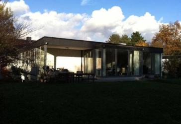 Architekten-Flachdach-Bungalow