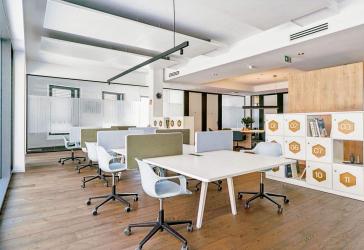 Coworking-Bereich in Regus Stadttor Ost