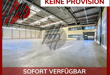 KEINE PROVISION - SCHNELL VERFÜGBAR - Lager-/Produktion (7.300 m²) & Büro (2.000 m²) zu vermieten