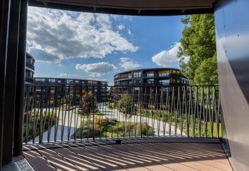 1-Zimmer Wohnung mit Loggia am Elbufer – Marina Garden