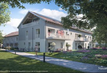 Haarer-Modell-Kapitalanlage m. 25 J. Bindung: Kompakte 2-Zi.-Whg. mit West-Balkon