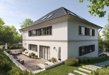 Neubauvilla als Doppelhaushälfte zum Kauf in Top Lage