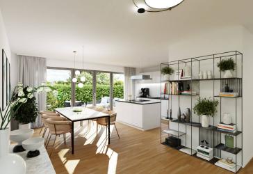 SPECIAL OFFER: Berliner Allee: ERSTBEZUG im EIGENEN TOWNHOUSE: 5-Zi, 4 Etagen, TERRASSE + GARTEN