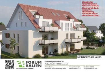 CO 2 klimafreundliches Wohnen KFW 40 Neubauvorhaben Flözlingerstraße 5, 78658 Zimmern