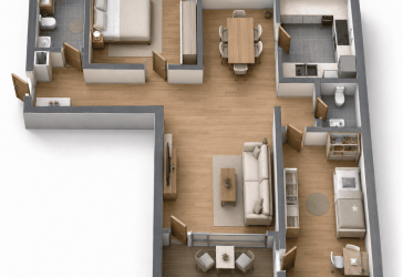 3-Zimmerwohnung mit Loggia in gefragter Westlage
