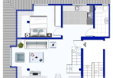 Besonderes Wohnflair auf zwei Ebenen - Maisonettewohnung im ruhigen Saarn