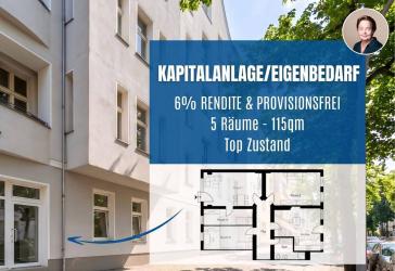 6% Rendite, Provisionsfrei, modernisiert! 200 m zum Ku-damm, Gewerbe als Praxis und Büro nutzbar!
