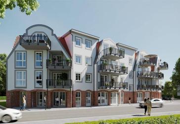 Neubau Ferienwohnung 6 im 'Duhner Speicher ' im Herzen von Duhnen mit 2 Balkonen