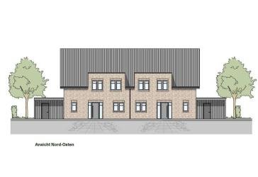 Modern und energieeffizient Neubau von 8 Doppelhaushälften KW 40 Standard