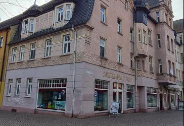 Gewerberäume in Gründerzeit-Geschäftshaus im Zentrum von Bitterfeld zu vermieten