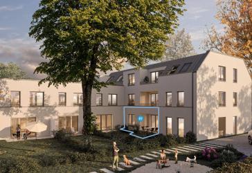 3 Zimmer Gartenwohnung mit Terrasse WE01