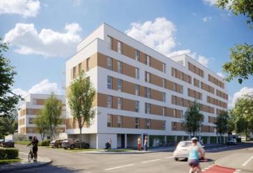 Neubau 3-Zimmer-Penthouse-Wohnung mit Tiefgarage.