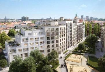 sehr stilvoll u. modern möblierte Wohnung mit Balkon und Dachgarten - schnell im Zentrum