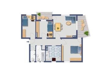 vermietete Wohnung mit Balkon und TG-Stellplatz nach Wunsch