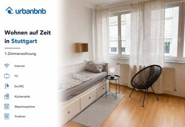 Möblierte 1-Zimwhg. ab 1 Monat in Stuttgart