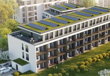 NEUBAU - Exklusives Maisonette PENTHOUSE (120m²) mit großer Dachterrasse und Vesteblick