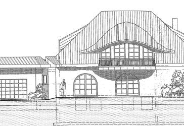 Elegantes Architekten 1 - 2 Familienhaus mit schönem Garten