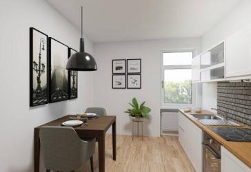 Geräumige Single- oder Paarwohnung - Frisch renovierte 2-Zi.-Wohnung im ruhigen Moabit