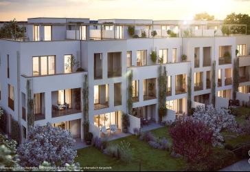 Real geteiltes 5-Zi.-RMH mit großzügiger Süd-West-Dachterrasse und Direktzugang zur TG