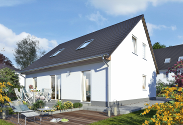 Mitwachshaus massiv gebaut, Preis inkl. Grundstück
