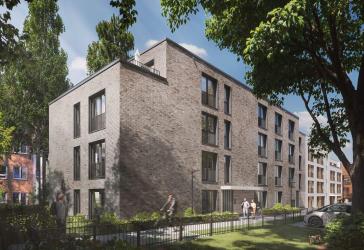 3 Zimmer Neubauwohnung mit Balkon
