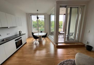 Mitte: 2-Zi-NB-Wohnung - WASSERBLICK - 71 m² - 2 TERRASSEN, EBK LUXUS Bad - per SOFORT zu VERKAUFEN