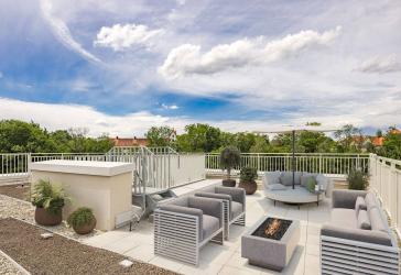 Sofort beziehbar! 2-Zi.-Dachterrassenwhg. mit XXL-Dachterrasse & Balkon in 'Landsbergs neuer Seite'