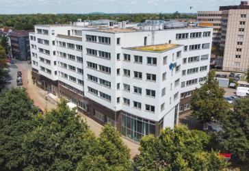 Ideal angebundene Büroimmobilie in Duissern!