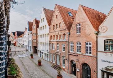 * Ladenfläche in der Heiligengeiststraße *