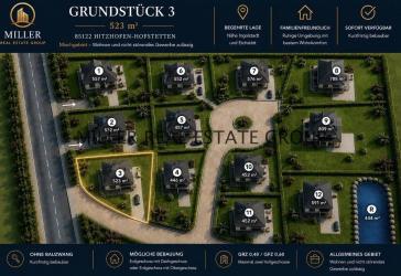 Exklusives Baugrundstück in Hitzhofen-Hofstetten - Ein Ort, an dem Wohnträume Wirklichkeit werden!