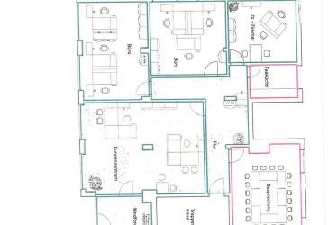 Zentrale Lage, helle, großzügige Räume + UG 129 qm, teilbar, provisionsfrei