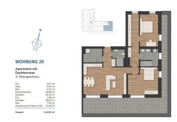 Havencity - Modernes Wohnen am Südstrand WE 20 - Steuersparmodell