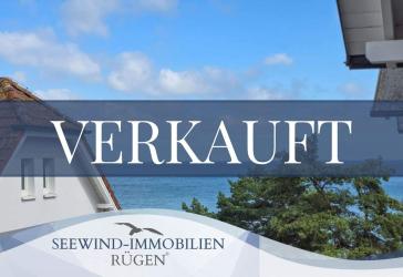 Erste Reihe - Exclusive Ferienwohnung mit Blick auf das Wasser im Ostseebad Binz auf der Insel Rügen