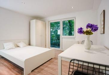 Wunderschöne vollmöblierte 1 Zimmer Wohnung