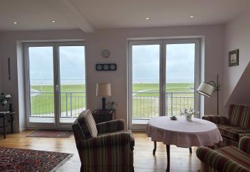 3-Raum Wohnung mit Nordsee-Panorama vom Feinsten