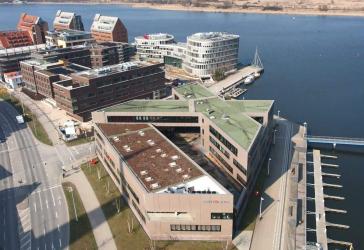 Moderne Büroflächen mit Wasserblick am Stadthafen Rostock | www.LUTTER.net