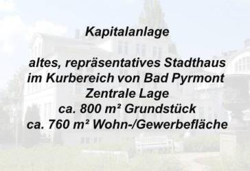 Repräsentatives altes Stadthaus im Herzen von Bad Pyrmont