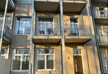 Neue Erstbezug-Wohnung im Erdgeschoss mit großer Terrasse u.v.m. mit Blick in den Park im Süden von Amberg