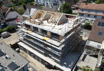 Barrierefreie Neubauwohnung -3-Zimmer mit Energiestandard A+ großer Südbalkon / TG - Höri
