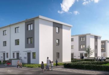 Neubau-Reihenhaus 130 m² in Wiesbaden: Familienfreundlich, modern & wertbeständig