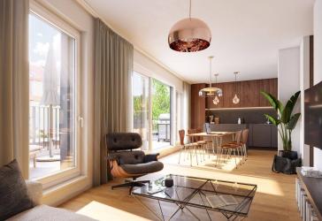 3 Zimmer Neubauwohnung in der Bogenallee