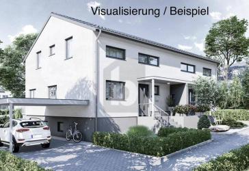 NEUBAU-DOPPELHAUSHÄLFTE MIT GARTEN
