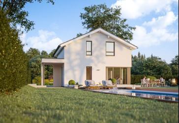 EINFAMILIENHAUS IN KLAREM DESIGN