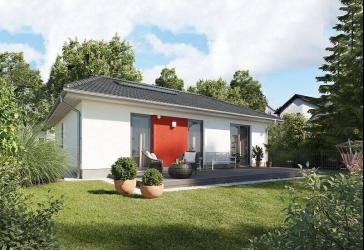 Bungalow 78 massiv gebaut, Preis inkl. Grundstück