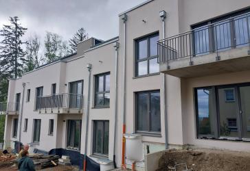 moderne barrierefreie Neubauwohnung mit Blick über Wernigerode