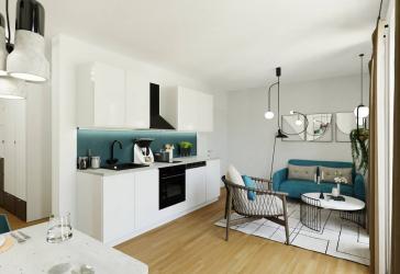 Weißensee: Berliner Allee: ERSTBEZUG im NEUBAU per SOFORT : u.a. 1-Zi- EG- Wohnung mit TERRASSE
