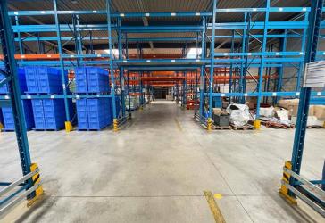 4.000 m² Logistikhalle mit Bürofläche | optimale Anbindung | voll umzäuntes Gelände
