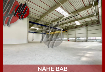 KEINE PROVISION - RAMPE + EBEN - Lager-/Produktion (6.200 m²) & Büro (1.400 m²)
